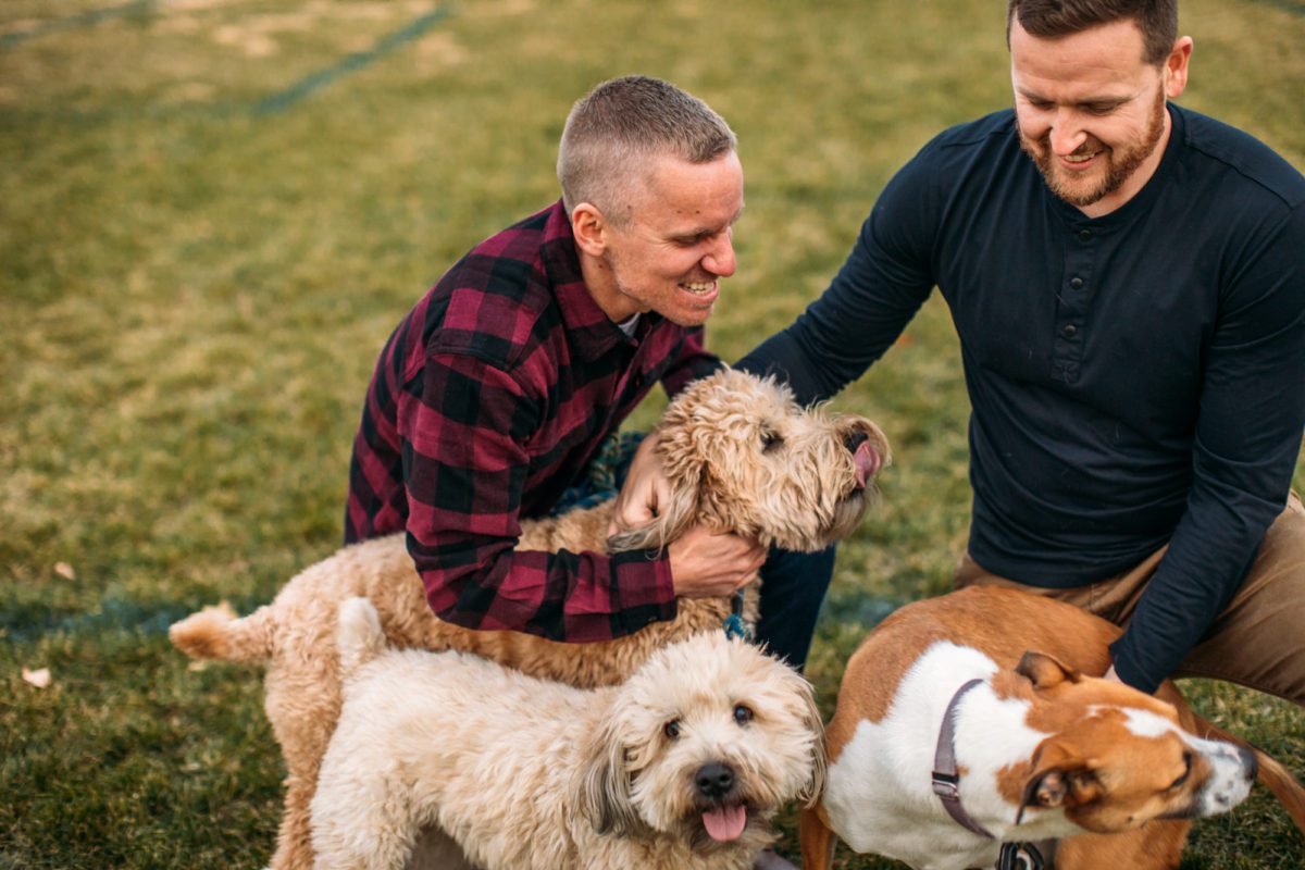 lgbt engagement, denver lgbt engagement, rino engagement, rino engagement session, rino engagement photos, cute engagement photos, denver wedding photographer, denver engagement photographer, lgbt denver photographer, lgbt wedding photographer, lgbt engagement photographer, denver, engagement photos with dogs