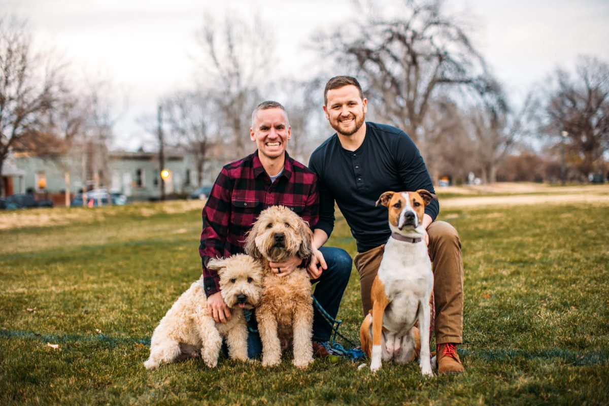 lgbt engagement, denver lgbt engagement, rino engagement, rino engagement session, rino engagement photos, cute engagement photos, denver wedding photographer, denver engagement photographer, lgbt denver photographer, lgbt wedding photographer, lgbt engagement photographer, denver, engagement photos with dogs
