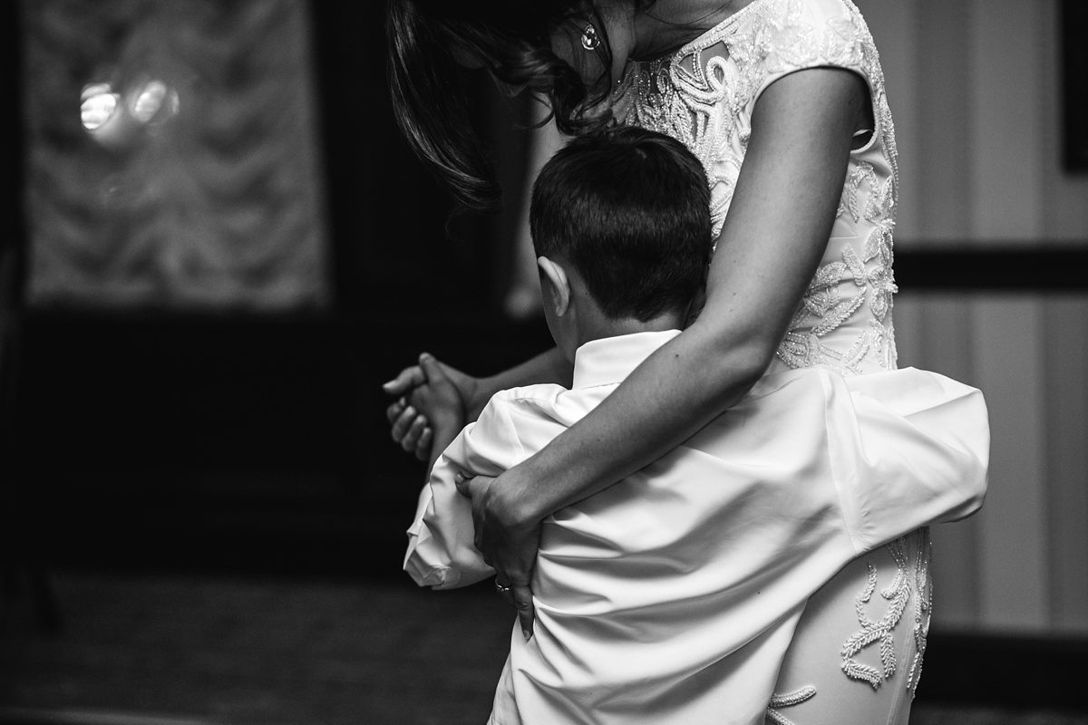 dance floor, bride dancing with son, bride and son, mother and son at wedding, first dance with son, mother and son dance wedding