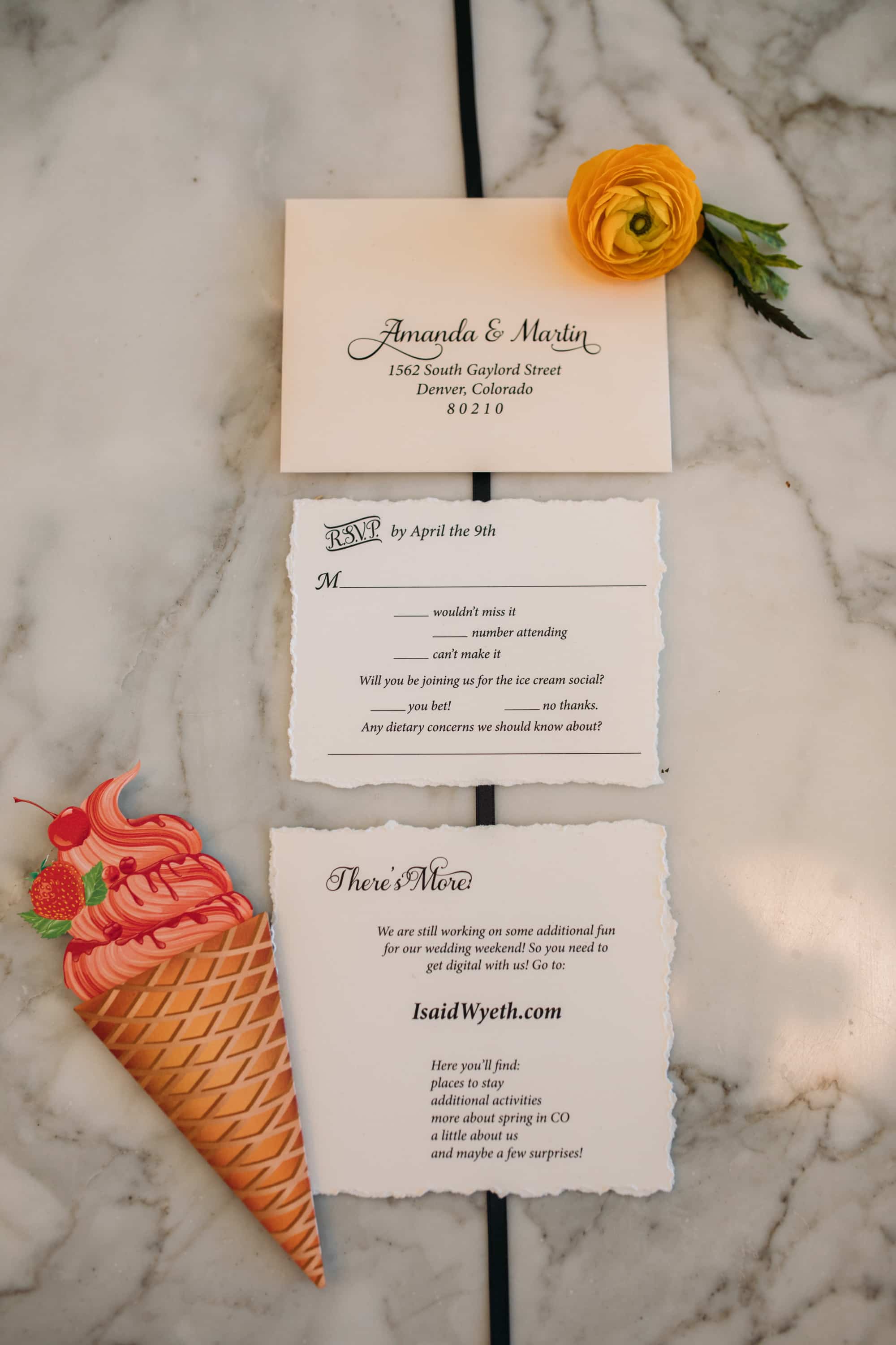 wedding invitations, denver wedding invitations
