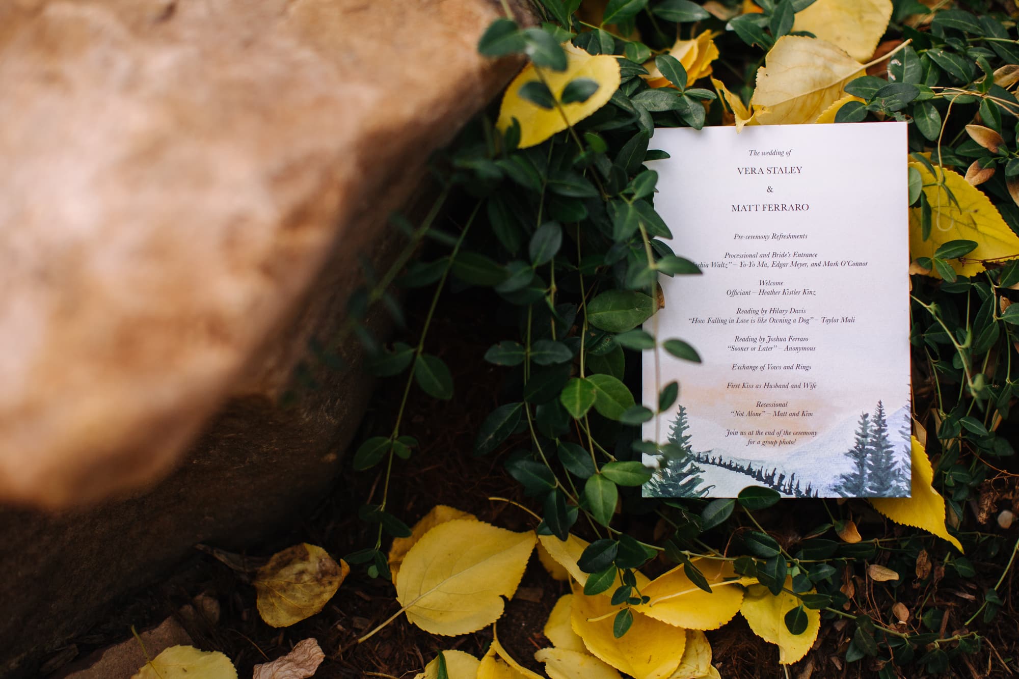 fall wedding, wedding invitation, fall wedding in colorado, wedding invitation photo