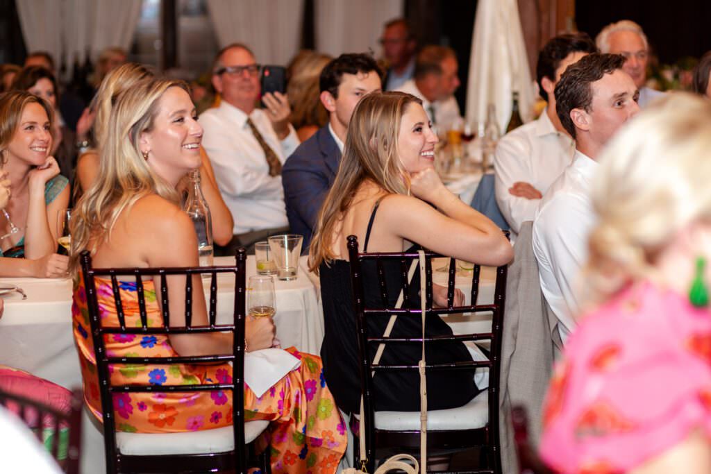 moh speech, wedding speeches, candids of guests at weddings, guests speech reactions, funny wedding speeches