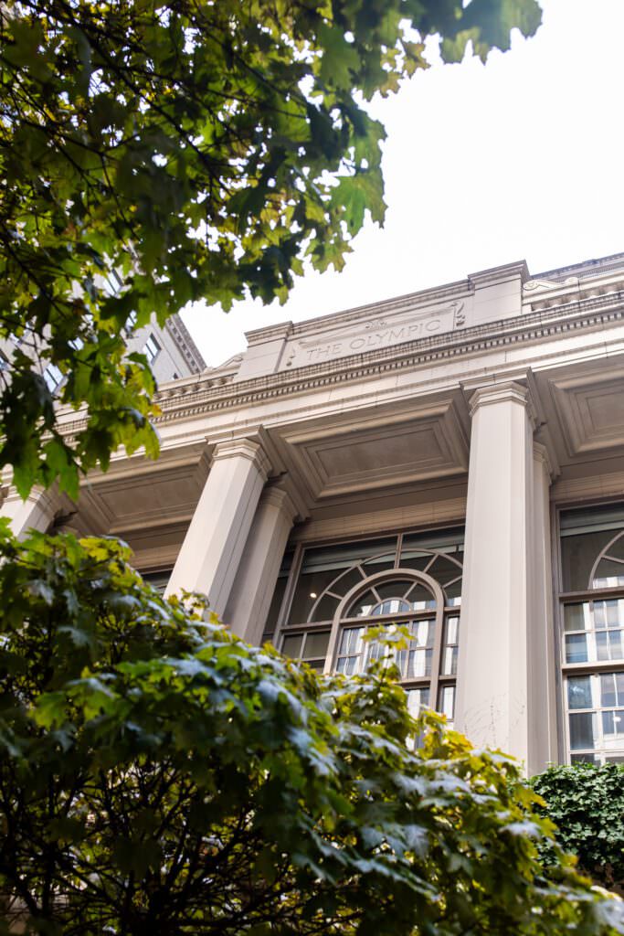 Fairmont Olympic Hotel in downtown Seattle was the spot for Ashley & Thomas' luxury wedding in downtown Seattle.