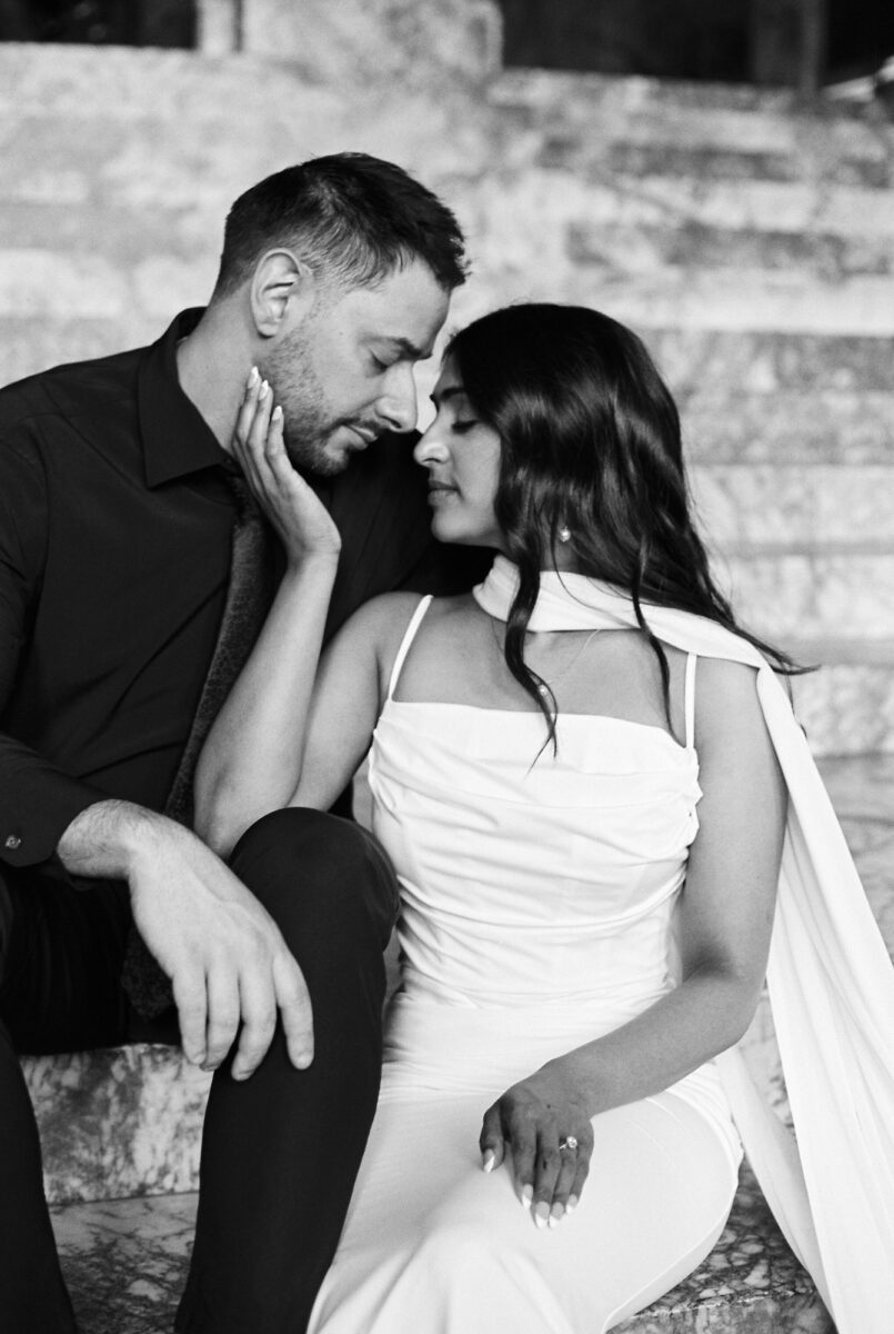 Washington state capitol engagements, olympia washington engagements, elegant luxury engagement photos, seattle wedding photographer, timeless classic engagements, intimate portraits, black and white engagements