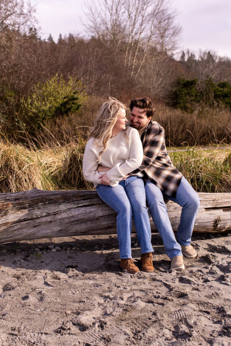 golden gardens beach engagement photos, seattle engagement photos, seattle engagement photographer