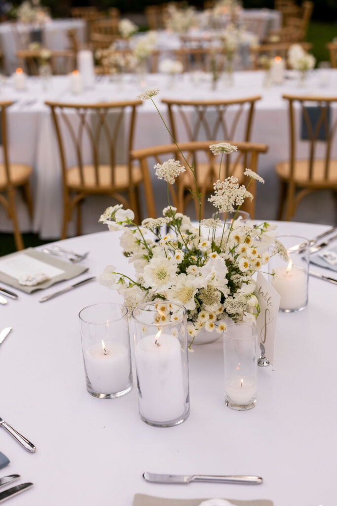 details at alderbrook wedding