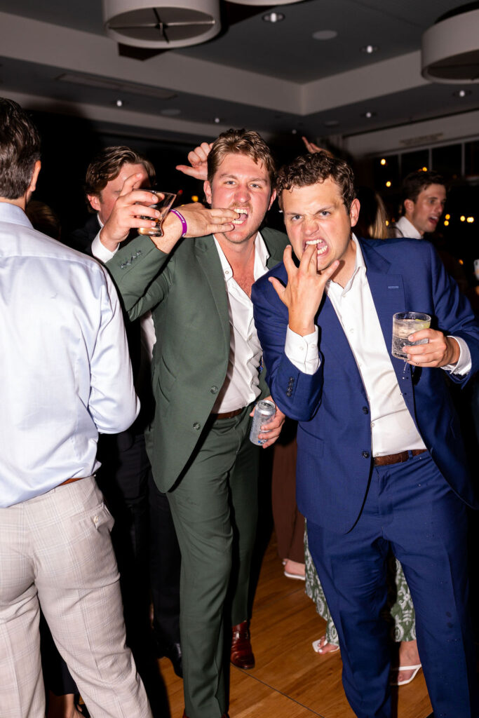 wedding party at alderbrook resort