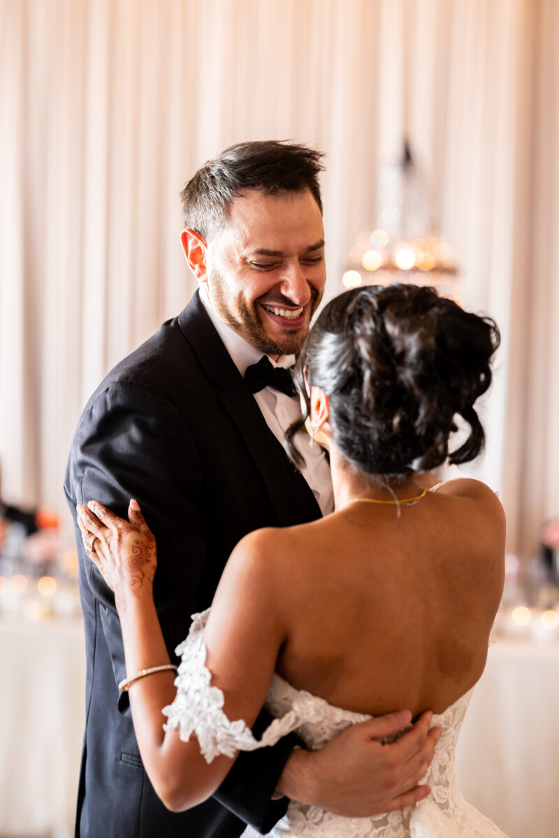 First dance as husband and wife at Bell Harbor Conference Center Seattle