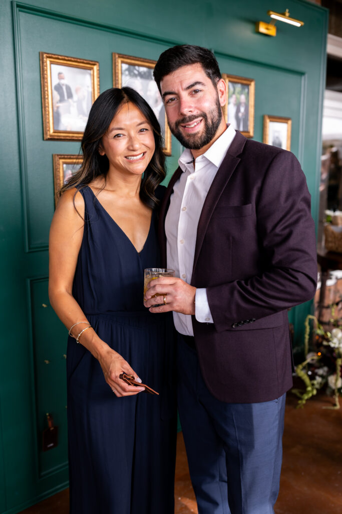 Guests during cocktail hour 