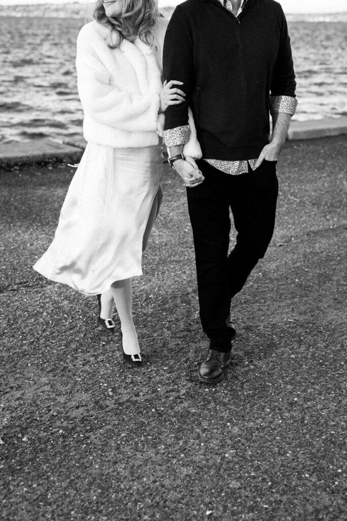 man and woman on the beach