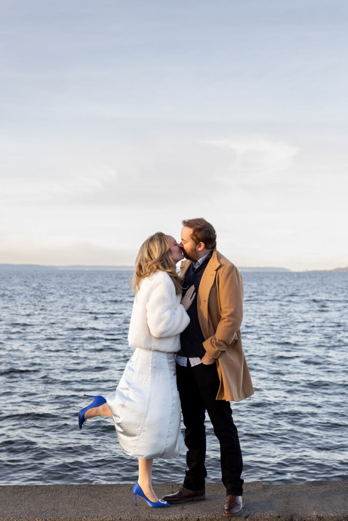 man and woman on the beach