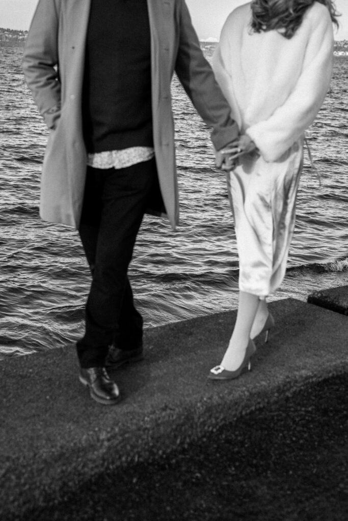 man and woman on the beach