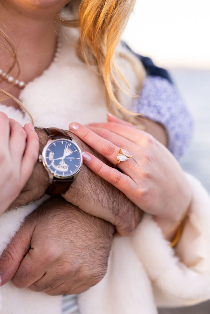 man and woman on the beach