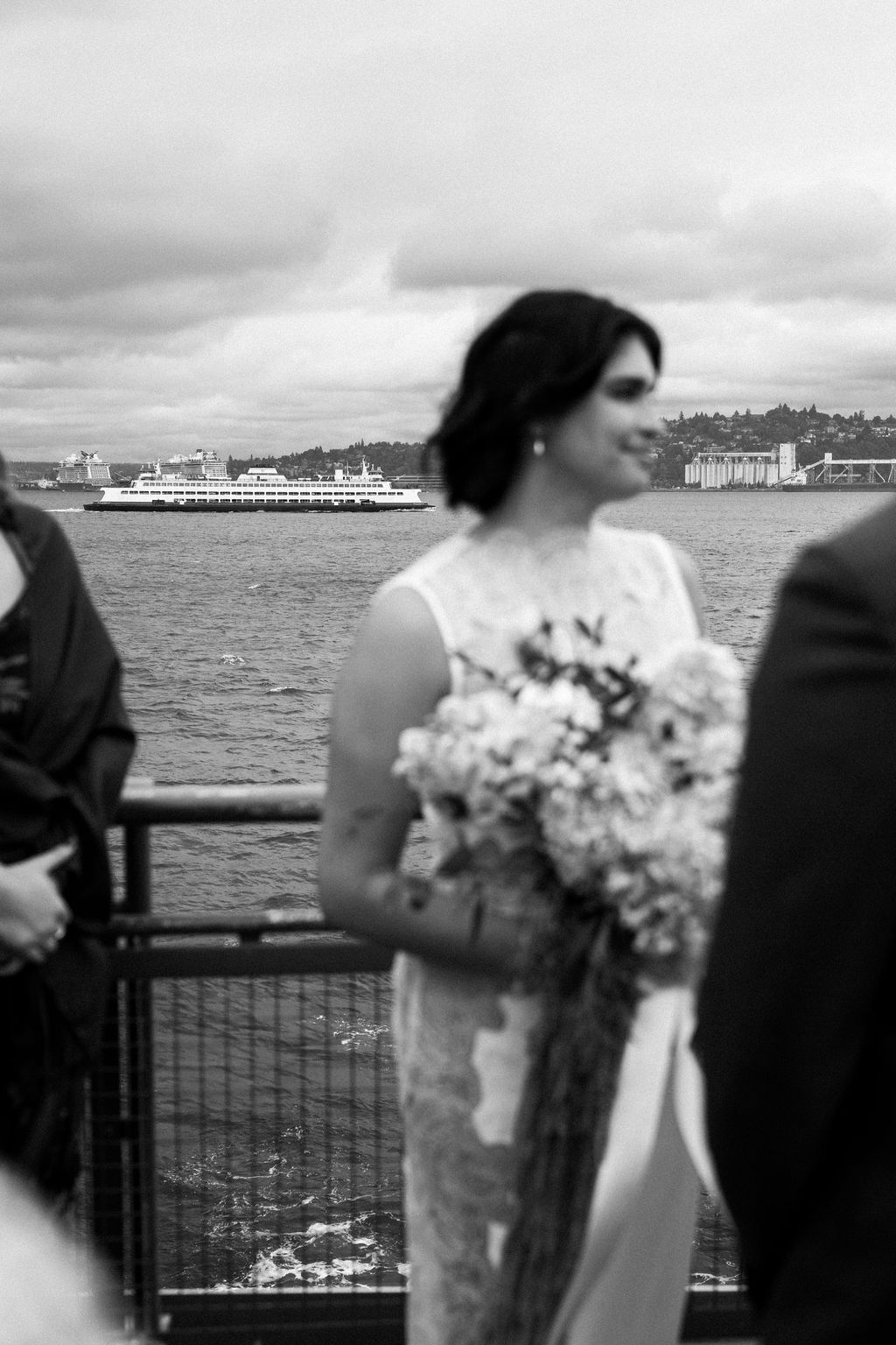 wedding on ferry