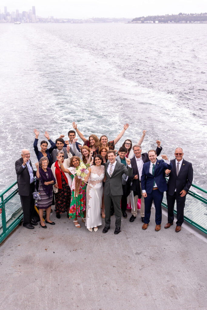 bride and groom with