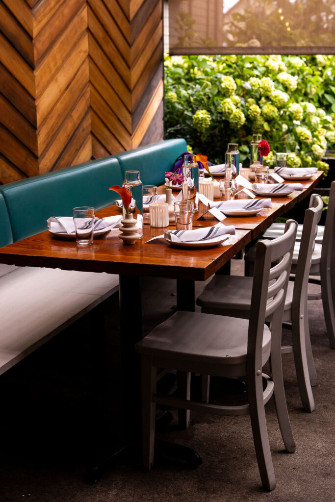 table reception details