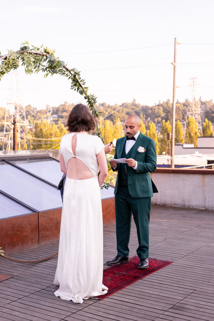 ceremony at fremont foundry