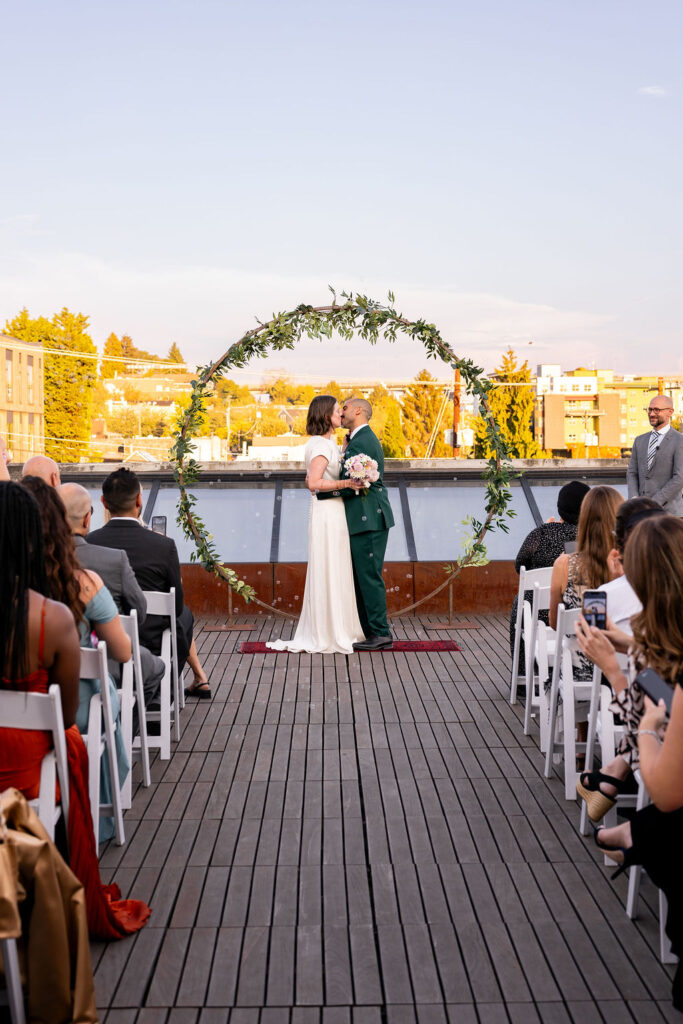ceremony at fremont foundry